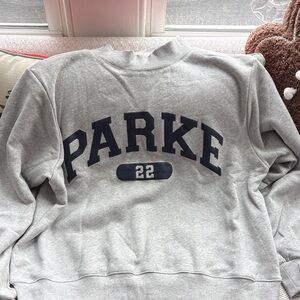 Parke Women's Gray Mockneck